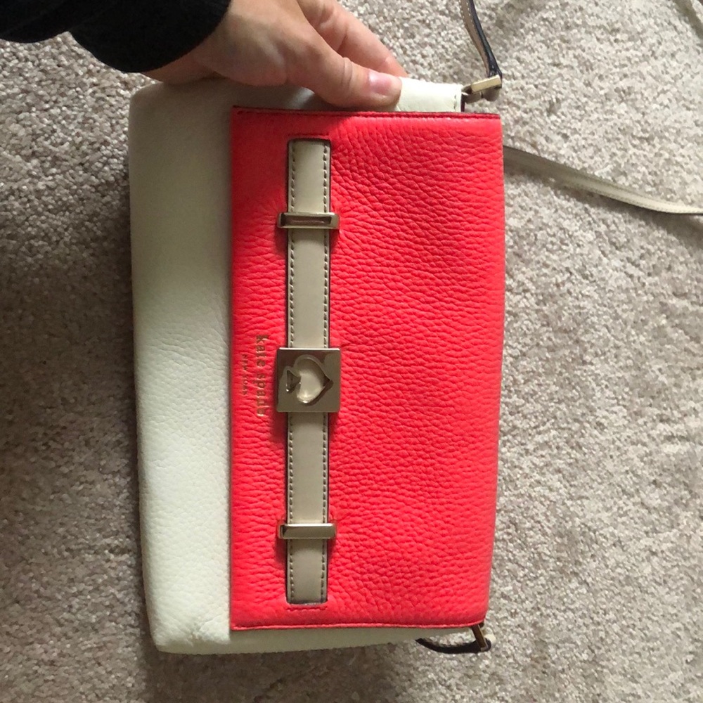 Neon pink Kate spade crossbody